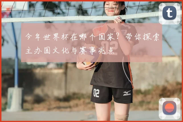 今年世界杯在哪个国家？带你探索主办国文化与赛事亮点