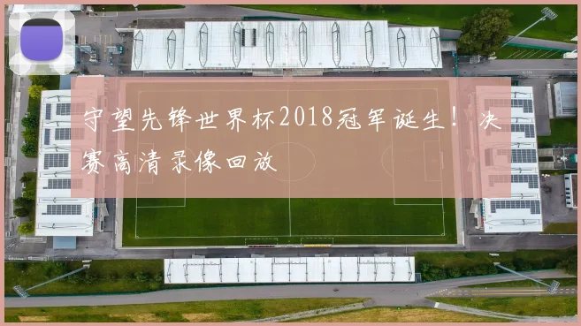 守望先锋世界杯2018冠军诞生！决赛高清录像回放